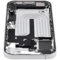 Mid-Frame Housing W/ Charging Port Flex & Small Parts For iPhone 17 (EU / Global Version) (Used OEM Pull: Grade B) (White)
