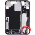Mid-Frame Housing W/ Charging Port Flex & Small Parts For iPhone 17 (EU / Global Version) (Used OEM Pull: Grade B) (Lavender)