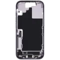 Mid-Frame Housing W/ Charging Port Flex & Small Parts For iPhone 17 (EU / Global Version) (Used OEM Pull: Grade B) (Lavender)