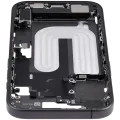 Mid-Frame Housing W/ Charging Port Flex & Small Parts For iPhone 17 (EU / Global Version) (Used OEM Pull: Grade C) (Black)