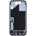 Mid-Frame Housing W/ Charging Port Flex & Small Parts For iPhone 17 (EU / Global Version) (Used OEM Pull: Grade C) (Mist Blue)
