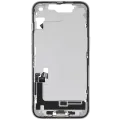 Mid-Frame Housing W/ Charging Port Flex & Small Parts For iPhone 16e / 17e (US Version) (Used OEM Pull: Grade C) (White)