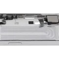 Mid-Frame Housing W/ Charging Port Flex & Small Parts For iPhone 16e / 17e (US Version) (Used OEM Pull: Grade C) (White)