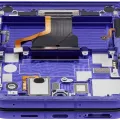 OLED Assembly With Frame For Motorola Razr Ultra 2026 / Razr 70 Ultra (XT2655 / 2026) (Refurbished) (Orient Blue)