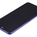 OLED Assembly With Frame For Motorola Razr Ultra 2026 / Razr 70 Ultra (XT2655 / 2026) (Refurbished) (Orient Blue)