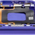OLED Assembly With Frame For Motorola Razr Ultra 2026 / Razr 70 Ultra (XT2655 / 2026) (Refurbished) (Orient Blue)