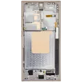 OLED Assembly With Frame For Samsung Galaxy S24 Ultra (US & International Version) (Aftermarket Pro) (120Hz) (Titanium Yellow)