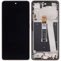 LCD Assembly With Frame For Motorola Moto G Power 5G (XT2617 / 2026) (Refurbished) (Pure Cashmere)