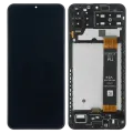 Дисплейний модуль (LCD) з рамкою для Samsung Galaxy A13 4G (A135 / 2022) / A13s (A137 / 2022) (Aftermarket Plus) (усі кольори)