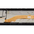 LCD Assembly With Frame For TCL 40 SE (T610K) (Refurbished) (All Colors)