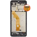 LCD Assembly With Frame For TCL 40 SE (T610K) (Refurbished) (All Colors)