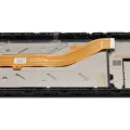 LCD Assembly With Frame For TCL 40 SE (T610K) (Refurbished) (All Colors)