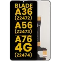 Дисплейний модуль (LCD) без рамки для ZTE Blade A36 (Z2472) / A56 (Z2473) / A76 4G (Z2474) (Refurbished) (всі кольори)