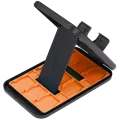 KJH Card Box Stand for Nintendo Switch / Switch 2 / Switch Lite / Switch OLED Console (Retail Packaging) (Orange)