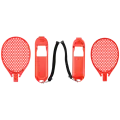 Tennis Racket For Nintendo Switch 2 Joy-Con Controller (Red) (2 Pack)