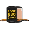 LCD Assembly Without Frame For Garmin Edge 830 (2019) (Premium) (Black)