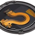 LCD Assembly With Frame For Garmin Fenix 6X / 6X Pro (2019) (Premium) (Black)