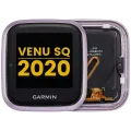 LCD Assembly With Frame For Garmin Venu SQ (2020) (Premium) (Orchid)