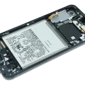OLED Assembly With Frame For Samsung Galaxy S22 Plus 5G (US & International) (Service Pack) (Graphite)