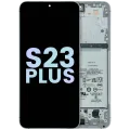 OLED Assembly With Frame For Samsung Galaxy S23 Plus 5G (US & International) (Service Pack) (Lime)