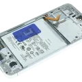 OLED Assembly With Frame For Samsung Galaxy S23 Plus 5G (US & International) (Service Pack) (Lime)