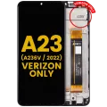 Дисплейний модуль (LCD) з рамкою для Samsung Galaxy A23 5G (A236V / 2022) (Verizon V Version) (Used OEM Pull: Grade B) (All Colors)