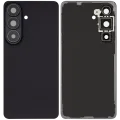 Back Cover Glass With Camera Lens For Samsung Galaxy S26 (Aftermarket Plus) (Black)