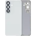 Back Cover Glass With Camera Lens For Samsung Galaxy S26 (Aftermarket Plus) (White)