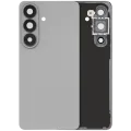 Back Cover Glass With Camera Lens For Samsung Galaxy S26 (Aftermarket Plus) (Silver Shadow)