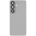 Back Cover Glass With Camera Lens For Samsung Galaxy S26 (Aftermarket Plus) (Silver Shadow)