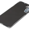 Back Cover Glass With Camera Lens For Samsung Galaxy S26 Plus (Aftermarket Plus) (Sky Blue)