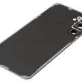 Back Cover Glass With Camera Lens For Samsung Galaxy S26 Plus (Aftermarket Plus) (Black)