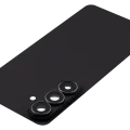 Back Cover Glass With Camera Lens For Samsung Galaxy S26 Plus (Aftermarket Plus) (Black)