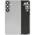 Back Cover Glass With Camera Lens For Samsung Galaxy S26 Plus (Aftermarket Plus) (Silver Shadow)