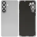 Back Cover Glass With Camera Lens For Samsung Galaxy S26 Plus (Aftermarket Plus) (Silver Shadow)