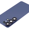 Back Cover Glass With Camera Lens For Samsung Galaxy S26 Ultra (Aftermarket Plus) (Cobalt Violet)