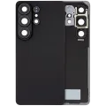 Задня кришка зі склом камери для Samsung Galaxy S26 Ultra (Aftermarket Plus) (чорний)