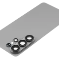 Back Cover Glass With Camera Lens For Samsung Galaxy S26 Ultra (Aftermarket Plus) (Silver Shadow)