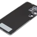 Back Cover Glass With Camera Lens For Samsung Galaxy S26 Ultra (Aftermarket Plus) (Silver Shadow)