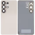 Back Cover Glass With Camera Lens For Samsung Galaxy S26 Ultra (Aftermarket Plus) (Pink Gold)