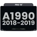 Complete LCD Display Assembly For MacBook Pro 15" A1990 (2018-2019) (Used OEM Pull: Grade C) (Space Gray)