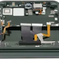 OLED Assembly With Frame For Motorola Razr Plus / Razr 70 Plus (XT2659 / 2026) (Refurbished) (Mountain View)