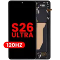 OLED Assembly With Frame For Samsung Galaxy S26 Ultra 5G (US & International Version) (Aftermarket Plus) (120Hz) (Black)