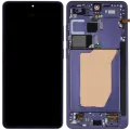 OLED Assembly With Frame For Samsung Galaxy S26 Ultra 5G (US & International Version) (Aftermarket Plus) (120Hz) (Cobalt Violet)