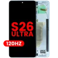 OLED Assembly With Frame For Samsung Galaxy S26 Ultra 5G (US & International Version) (Aftermarket Plus) (120Hz) (Sky Blue)