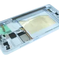OLED Assembly With Frame For Samsung Galaxy S26 Ultra 5G (US & International Version) (Aftermarket Plus) (120Hz) (Sky Blue)