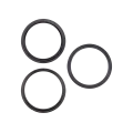 Back Camera Bezel Ring Only For iPhone 13 Pro / 13 Pro Max (3 Piece Set) (Sierra Blue) (10 Pack)
