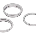Back Camera Bezel Ring Only For iPhone 13 Pro / 13 Pro Max (3 Piece Set) (Silver) (10 Pack)