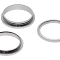 Back Camera Bezel Ring Only For iPhone 13 Pro / 13 Pro Max (3 Piece Set) (Silver) (10 Pack)