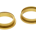 Back Camera Bezel Ring Only For iPhone 14 / 14 Plus (2 Piece Set) (Yellow)